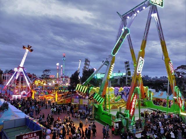 Royal Melbourne Show 2016 Rides