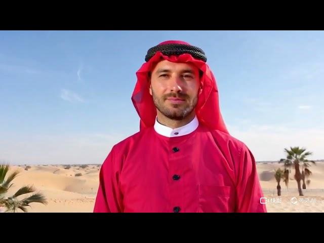 KLING AI generated video - man in the desert