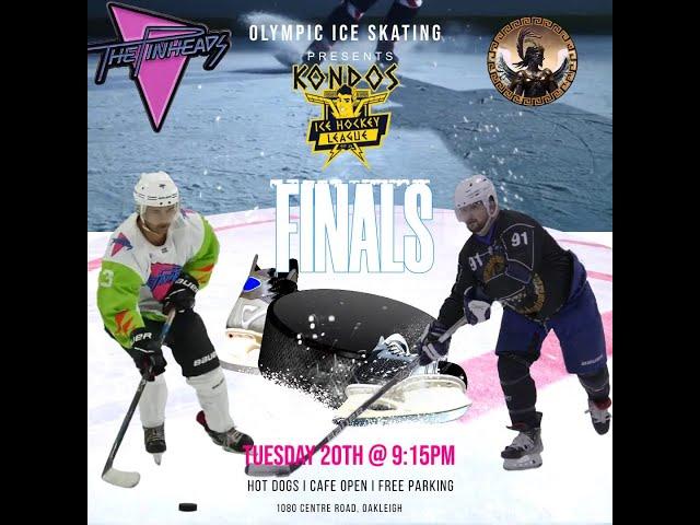 FINALS - Athenas vs Pinheads: Kondos Ice Hockey League Australia