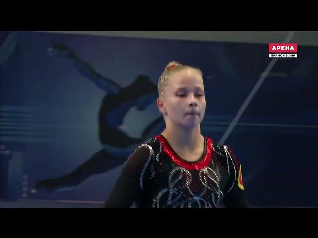 2022 All Russian Spartakiad Maria Minaeva VT UB BB FX Qual