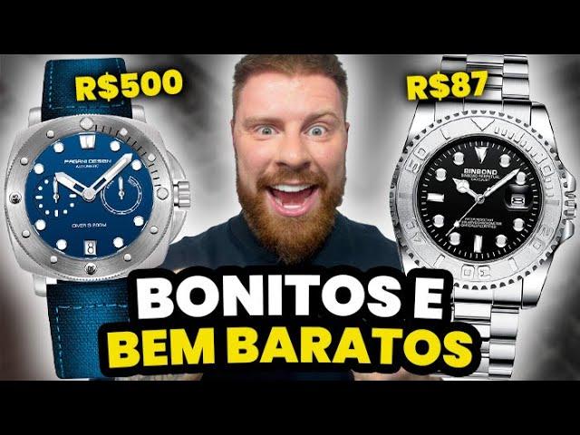 As 8 MELHORES MARCAS de RELÓGIOS BONITOS e BARATOS | Relógios Masculinos