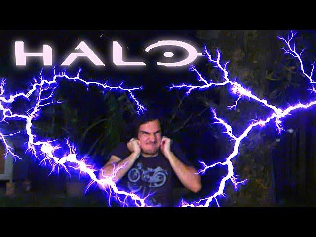 HALO meets TESLA COILs