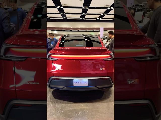 The new Tesla Model Y Juniper 2025 | Launch Series in the US Market #electric #ev #frontcamera