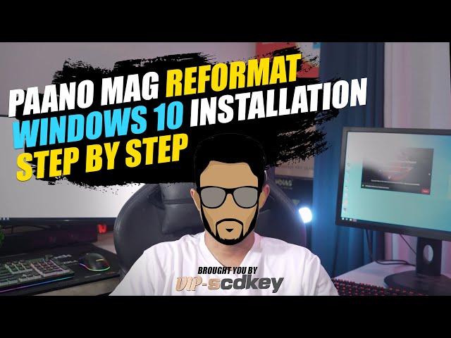 Paano MAGREFORMAT/INSTALL Windows 10 STEP BY STEP ft How to Create USB Windows Installer 2022