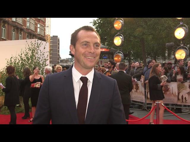 Goodbye Christopher Robin UK Premiere - Itw Stephen Campbell Moore (official video)