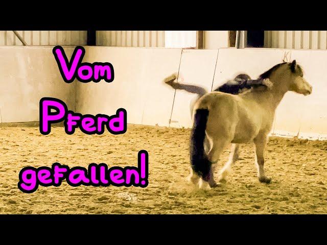 Vom Pferd gefallen  Bae setzt mich runter 