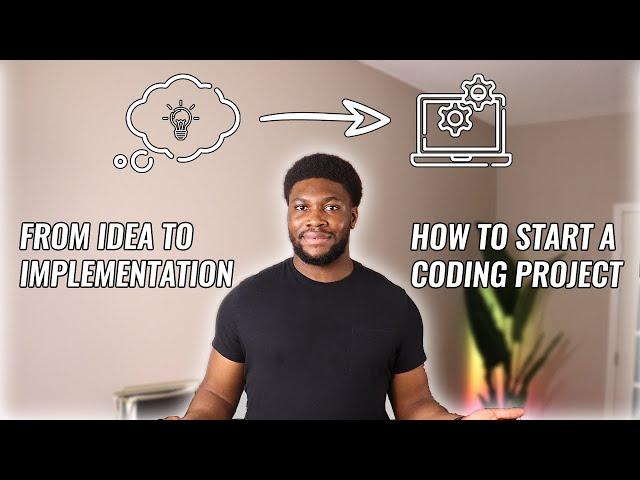 How to start a project and finish it fast.