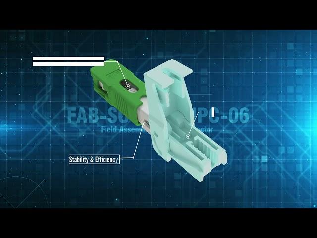 Optical Fiber Fast Connector FAB-SC-06 | Fibramérica