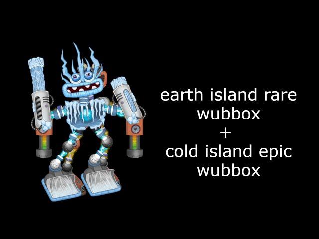 earth island rare wubbox + cold island epic wubbox