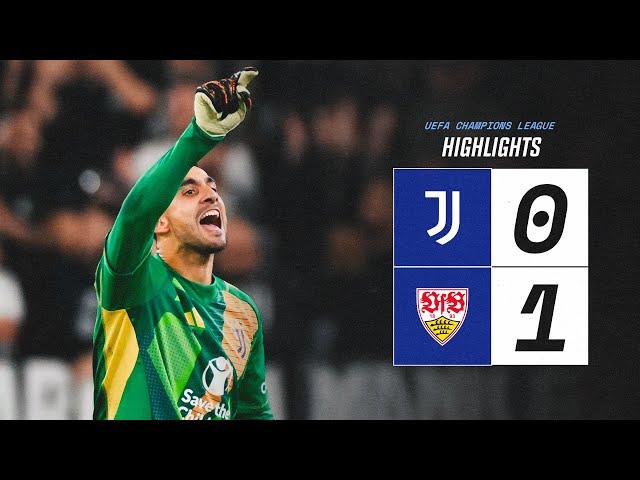 HIGHLIGHTS UCL | Juventus 0-1 VfB Stuttgart