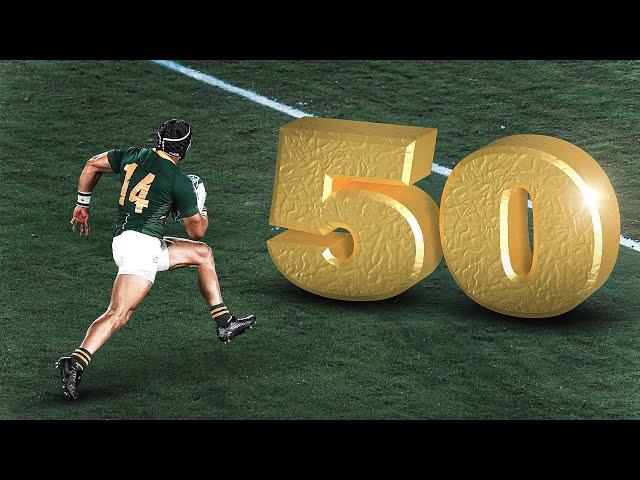 Cheslin Kolbe's 50 BEST Sidesteps in Rugby!