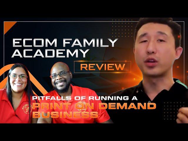 Reginald and Tanya Jennings Review - ECom Family Academy (Print-on-Demand Coaching)