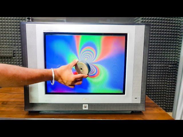 गलती से भी चुम्बक TV के पास मत लाना MAGNET CAN KILL YOUR TV