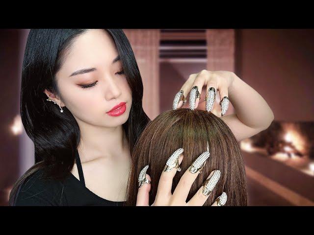 [ASMR] Realistic Scalp Massage and Hair Play