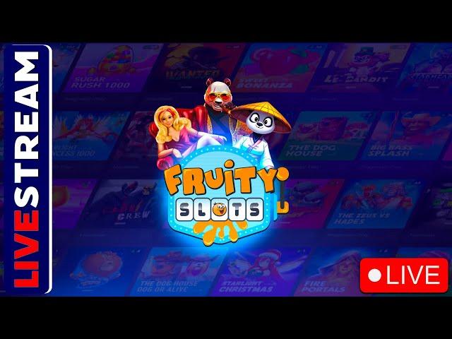 🟢 LIVE WEEKEND SLOTS ACTION! - Bonuses, Big Wins & Live Chat | Fruity Slots | Hideous Slots