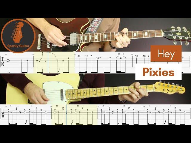 Hey - Pixies (Guitar Cover #64 with Tabs)