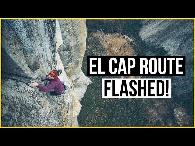 It Goes, Boys! Babsi Zangerl Flashes Freerider on El Cap