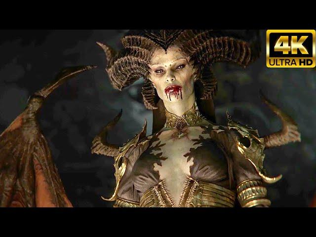 DIABLO 4 All Cutscenes Full Movie (2023) 4K ULTRA HD