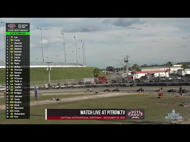 PITROW.TV FREE PREVIEW | Daytona International Speedway | Daytona Kart Week Dirt | December 29, 2023