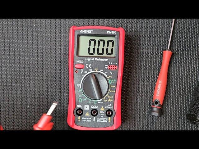 ANENG DM850 Digital Multimeter Unboxing |  AC/DC Voltage Tester from AliExpress