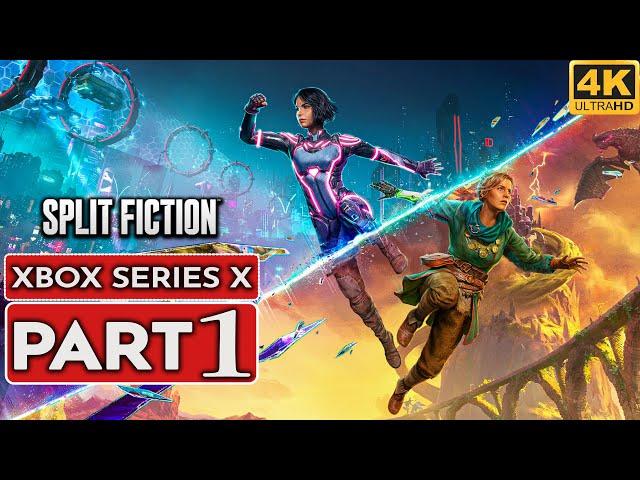 SPLIT FICTION XBOX SERIES X Gameplay Walkthrough Part 1 [4K 60FPS] - No Commentary (FULL GAME)