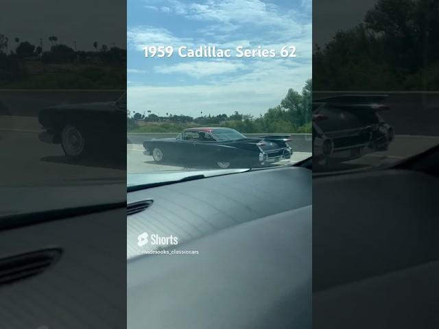 NOT OFTEN YOU SEE A 1959 Cadillac on the highway