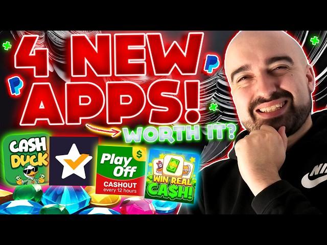 4 NEW Apps That Claim They Pay You to Play - I Tried Them All!
