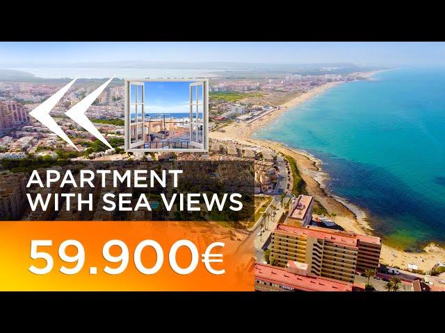  Low price property in Spain   Buy a property on the Costa Blanca with sea ​​view only for 59.900€