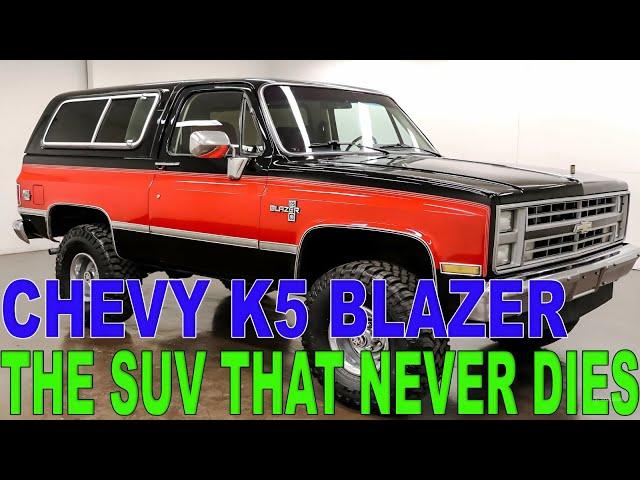 THE UNTOLD SECRETS OF THE CHEVY K5 BLAZER: OFF-ROAD PERFORMANCE AND CLASSIC CHARM