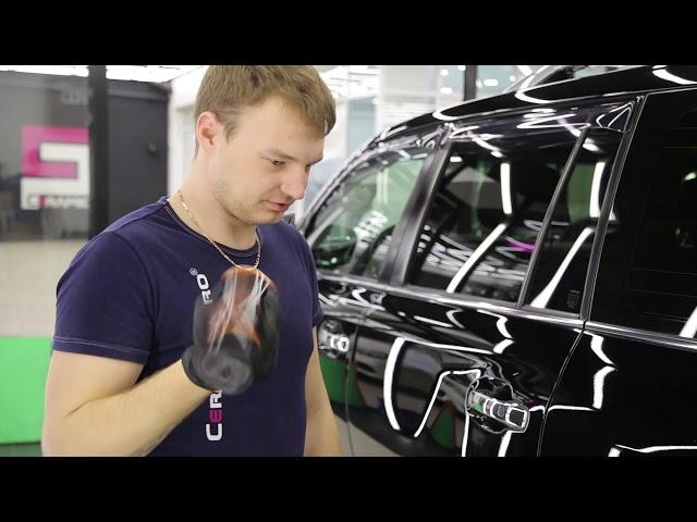 Lexus LX570 после детейлинг-комплекса в центре Ceramic Pro Irkutsk