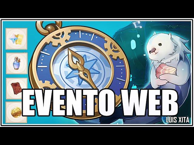 Búsqueda submarina del tesoro  PRUEBA TU SUERTE  ◈「 Evento Web 」• Genshin Impact