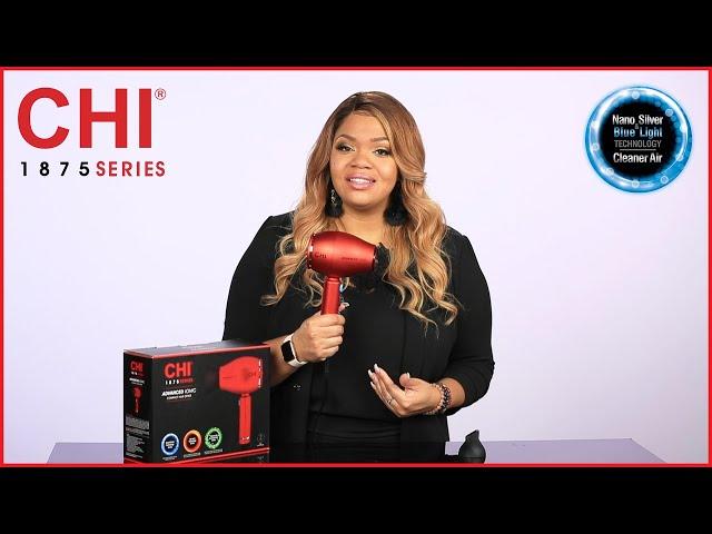 Meet the CHI Hair Dryer of the Future - CHI 1875 Series Advanced Ionic Compact Hairdryer