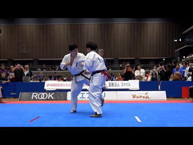 【新極真会】第28回全関東空手道選手権大会　各階級準決勝　 SHINKYOKUSHINKAI KARATE