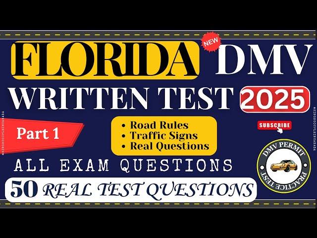 Florida DMV Written Test 2024 | Florida DMV Written driving test 2024 | Florida DMV Permit test 2024