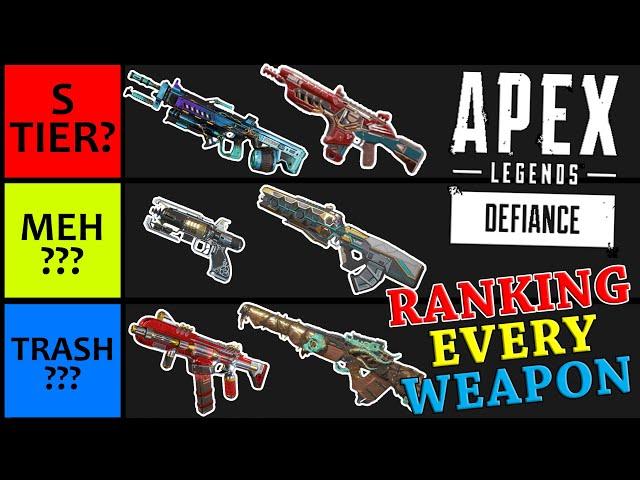 RANKING EVERY WEAPON IN APEX LEGENDS SEASON 12 | Apex Legends Tier List