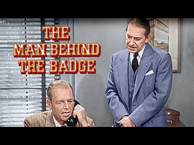 "Man Behind The Badge"  S2E14  "The Case of the Deadly Delicacy" Charles Bickford  James Millican