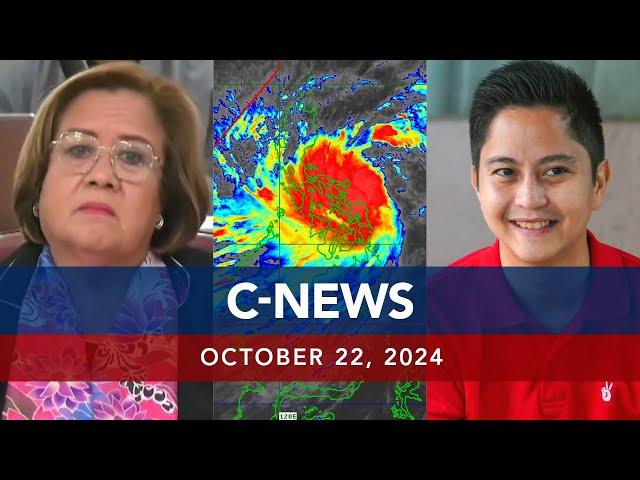 UNTV: C-NEWS | October 22, 2024