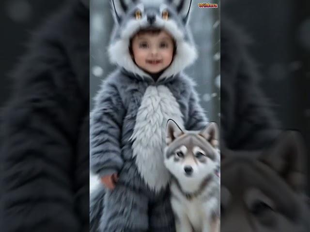 Cute babies in animal costumes. #CuteBabies# #HeartwarmingMoments# #FunnyBabyVideos# #BabyOutfits#