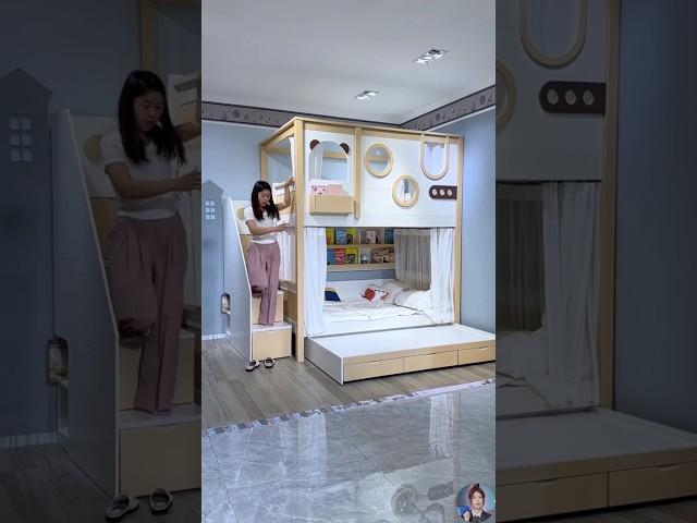 Two Storey Bed  #shorts #shortvideo #trending #youtubeshorts #homedecor #bed