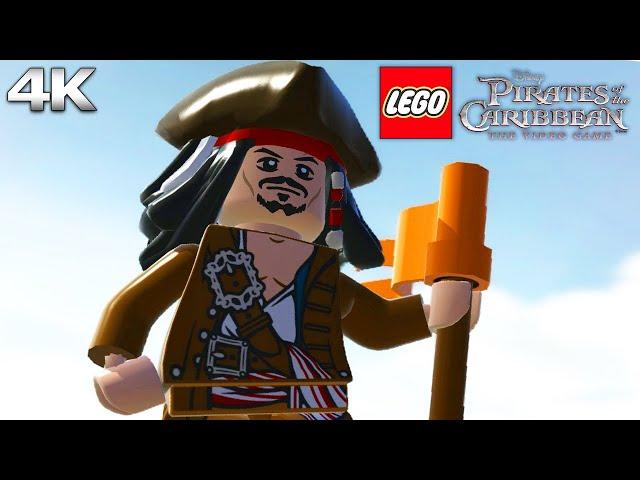 LEGO PIRATES OF THE CARIBBEAN All Cutscenes (Full Game Movie) 4K Ultra HD