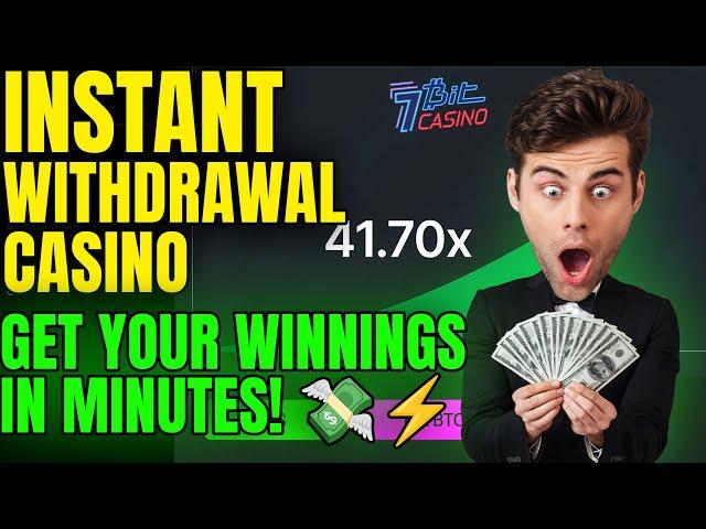 Best Instant Withdrawal casino With Lightning Fast payouts| Top Bitcoin Casinos With Fast Payout