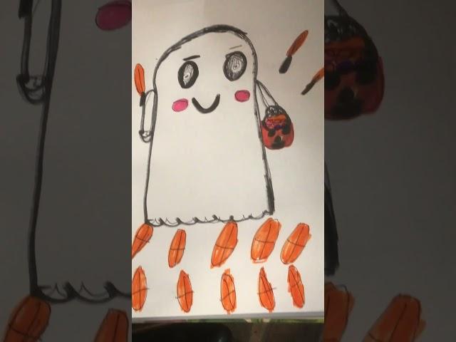 I Draw Cute Going Treat and Trick For Halloween Day Oct 31 2024