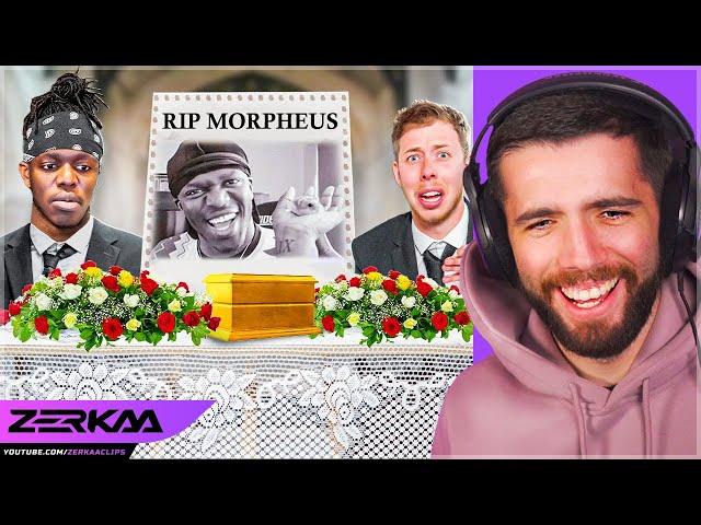 REACTING TO "I Held A Funeral For KSI's Hamster"!