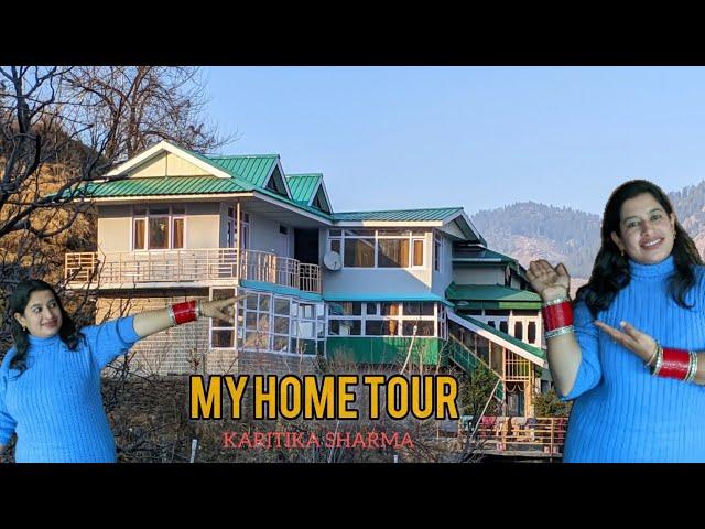 My Home Tour At Rohru Shimla Himachal Pradesh #himachalihome #mountainlife #woodenwork #appleorchard