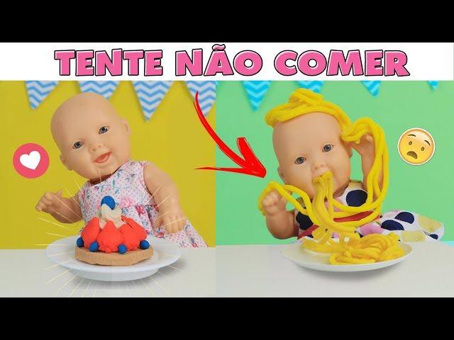 TENTE NÃO COMER | MEGIE E MIA - Lilly Doll