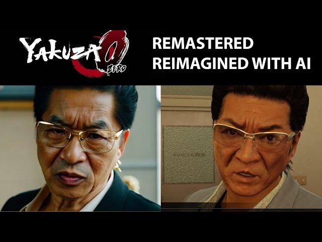 Yakuza 0 with ultra-realistic graphics Gen-3 video to video Runway Artificial AI