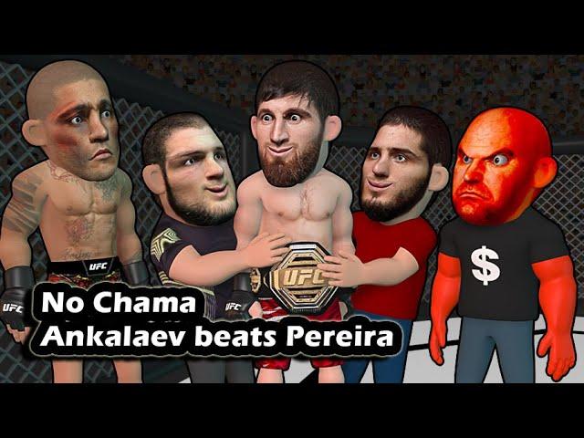 Ankalaev beats Pereira to win the Title at UFC 313