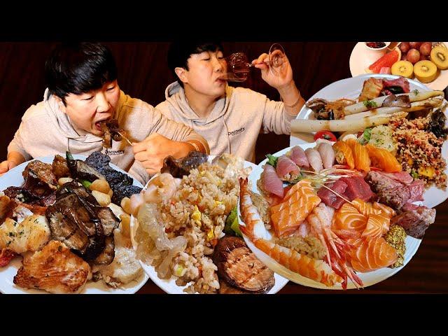 I Had a $3000 Wine at a Hotel Buffet in the Oldest Hotel Remaining in Seoul KOREAN MUKBANG