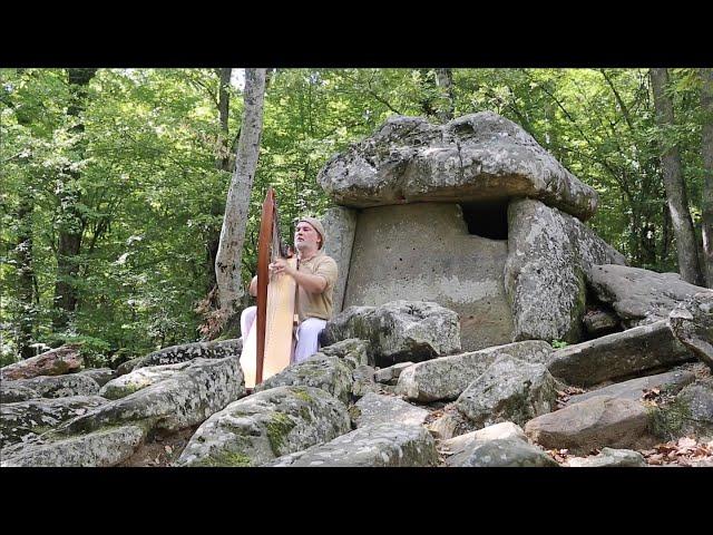 Alizbar /Celtic harp / Кельтская арфа /Дольмен / Танец фей / Dance of fairies on the dolmen