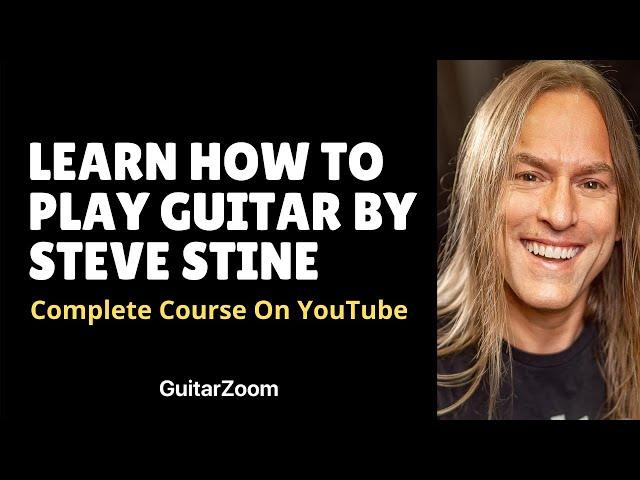 Learn How To Play Guitar by Steve Stine - Beginner Guitar Lesson #1